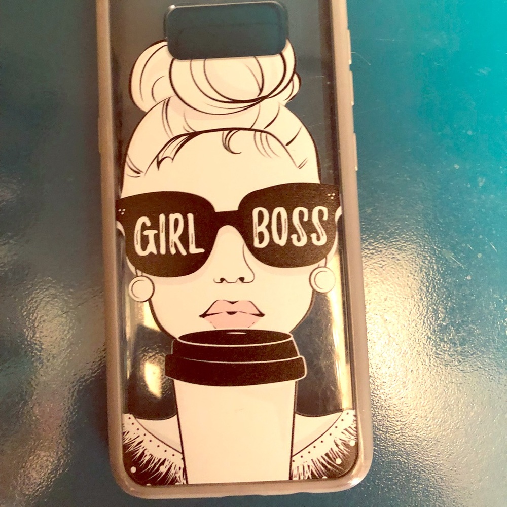 Audrey Hepburn Girl Boss Case (Galaxy S8)